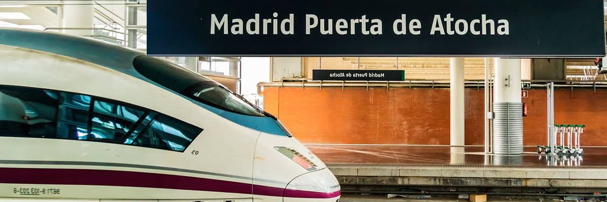 Estacion tren AVE Madrid